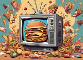 Junk food on TV
