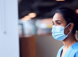 Image of doctor under pressure