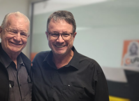 Rev Bill Crews and Steve Robson