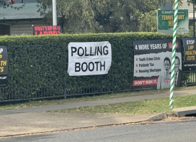 Image of polling station in Brisbane