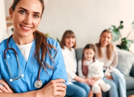 GP with patients