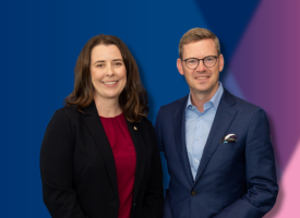 Dr Danielle McMullen and Dr Michael Page