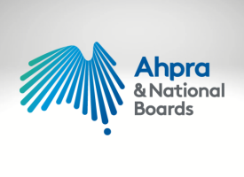 Ahpra logo