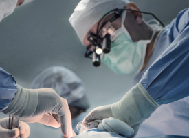 Doctor in surgery