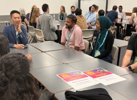 Dr Nick Yim talks to junior doctors interested in general practice 
