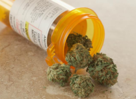 medicinal cannabis bottle 