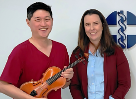 Dr Xavier Yu and Dr Danielle McMullen