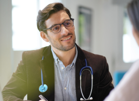 GP with patient