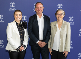 Drs Emily Kirkpatrick, John Williams, and Bridget Sawyer