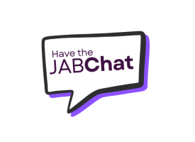 Have the jab chat logo