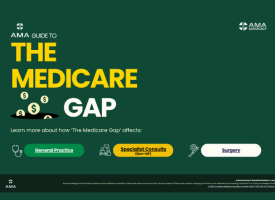 AMA Medicare Gap information and logos