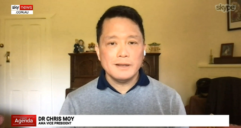 AMA Vice President Dr Chris Moy on Sky News Australia
