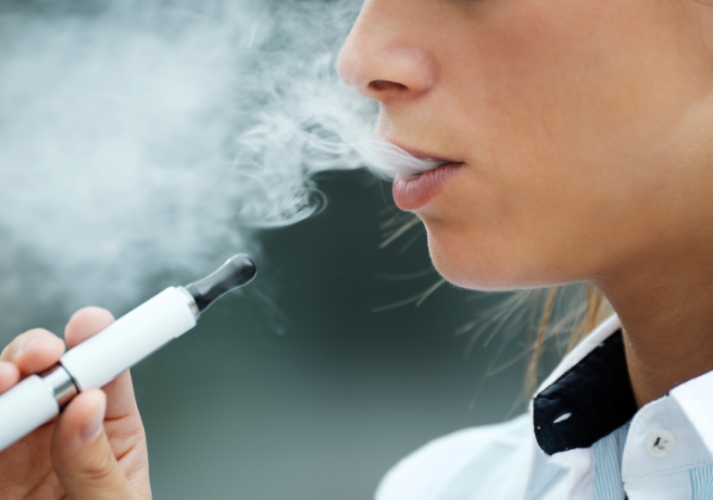 Person vaping