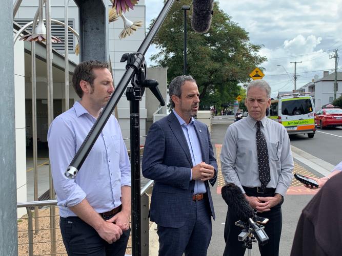 Dr Khorshid at Launceston hospital 