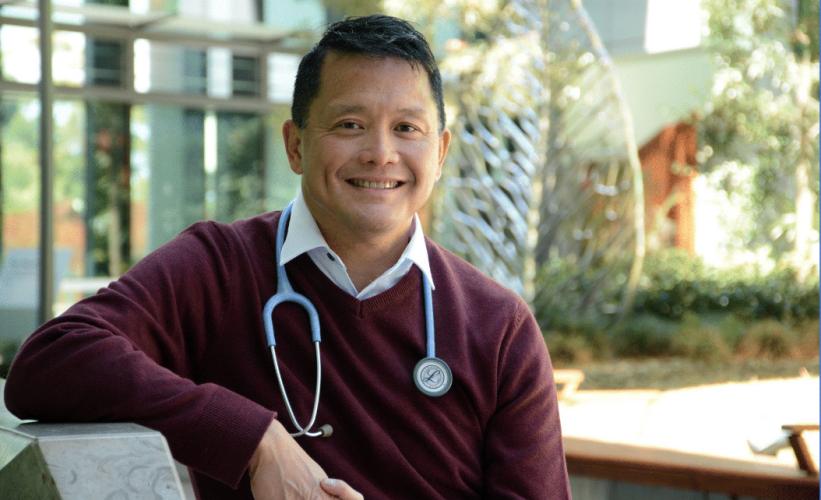 Portrait of Dr Chris Moy