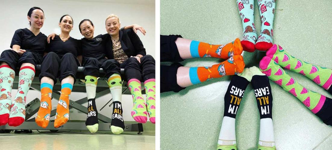 Crazy socks 4 docs winner Australian Medical Association