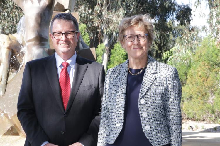 Steve Robson and Jenny Firman 