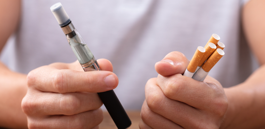 Vaping and cigarette products