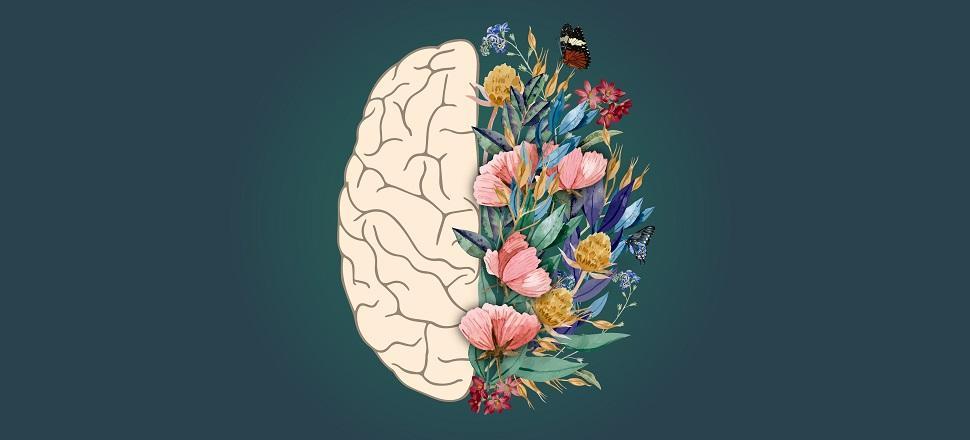 Floral brain image