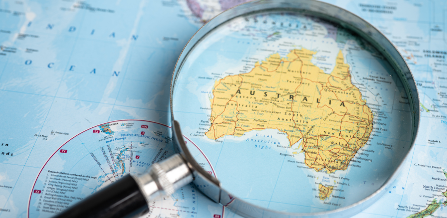 Map of Australia