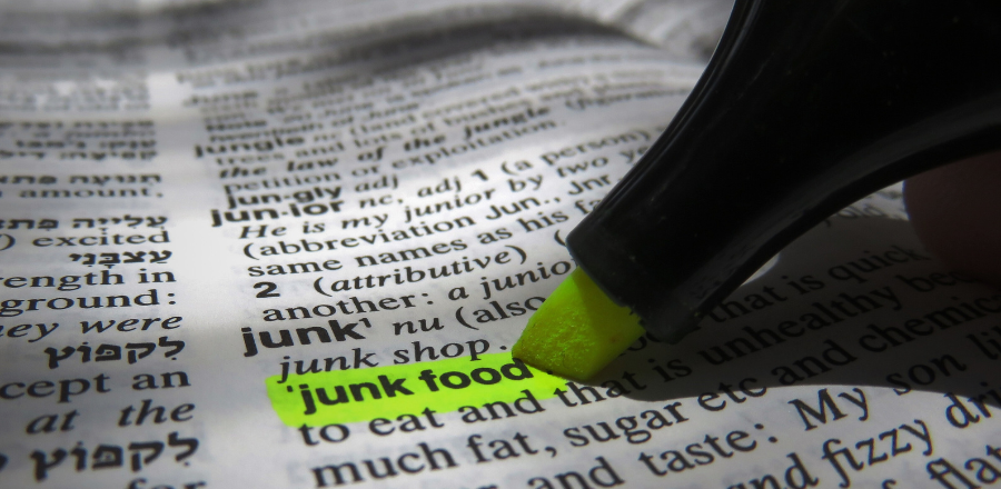 Junk food word