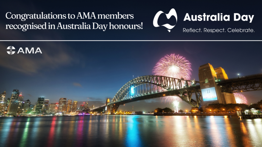 AMA members have been honoured in the 2024 Australia Day Awards