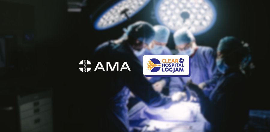 AMA Clear the Hospital Logjam campaign