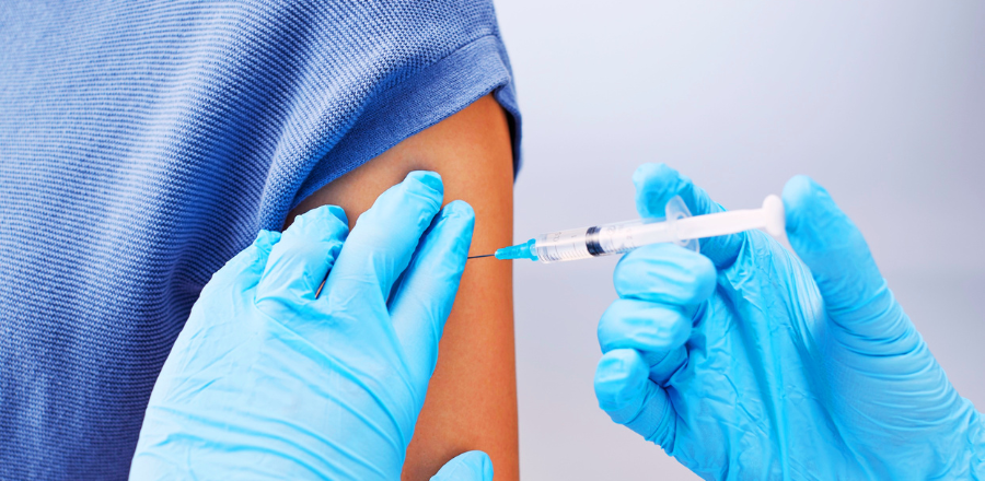 picture of someone getting a vaccine