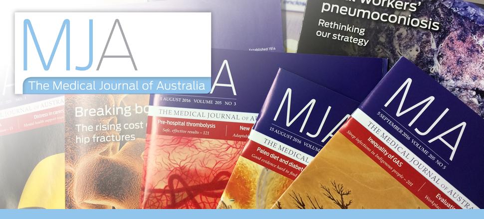 MJA climbs to 16th in global ranking for Impact Factor Australian 